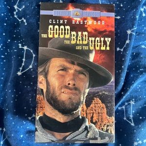 Clint Eastwood the Good the Bad and the Ugly VHS Tape Set